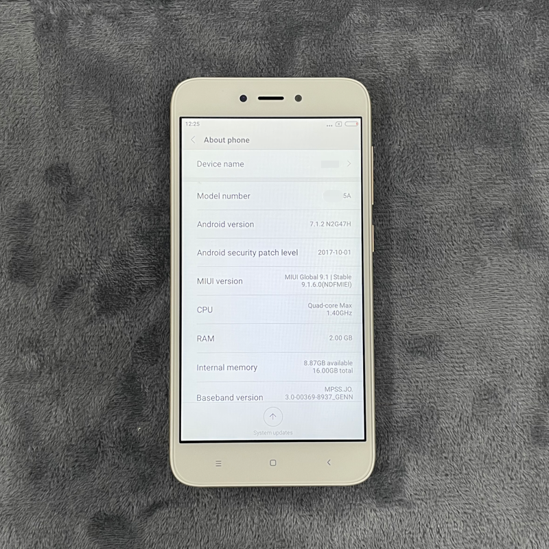 Wholesale Original Used android mobile for redmi 4A 5A 16G second hand cell phone 90% new used phone